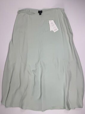 Eileen Fisher Silk Mint Green Women’s Skirt